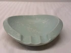Vintage Shawnee Pottery Cigar Ashtray 219 - Pale Light Blue With White Splatters