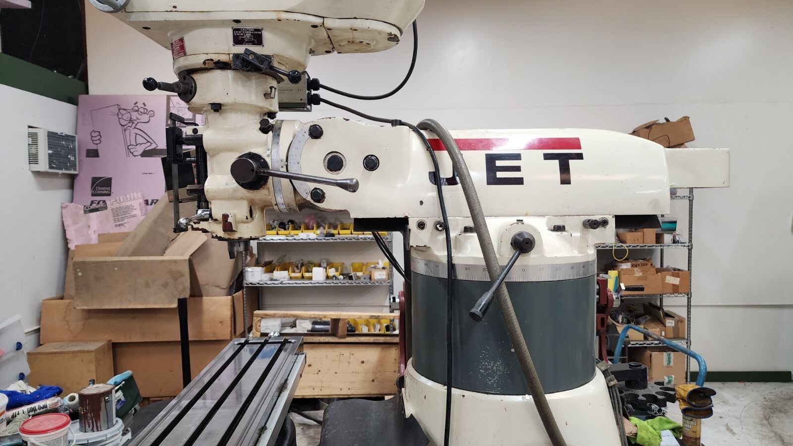 Jet JTM4VS milling machine REDUCED eBay