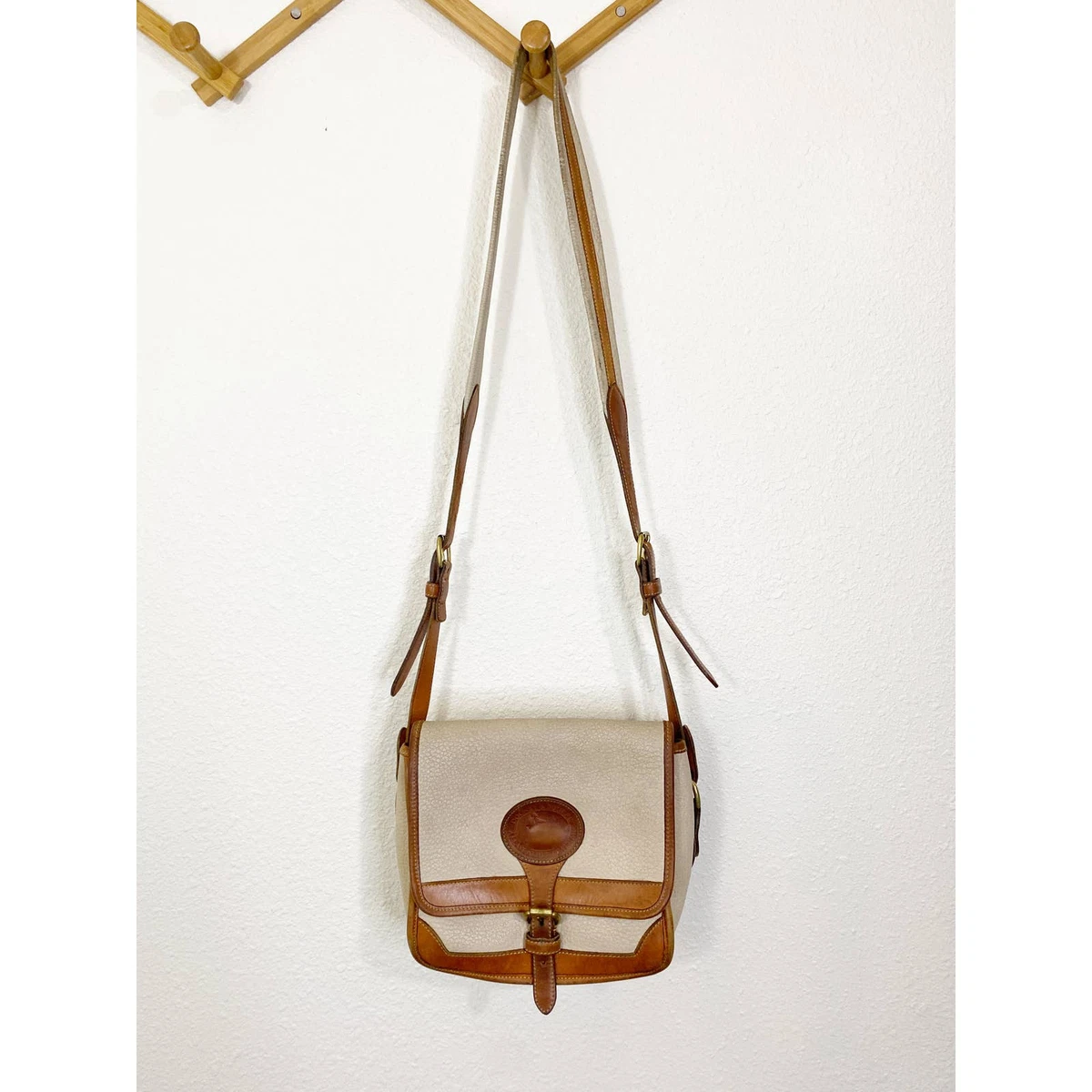 Dooney and Bourke Vintage White Crossbody Bag Purse eBay