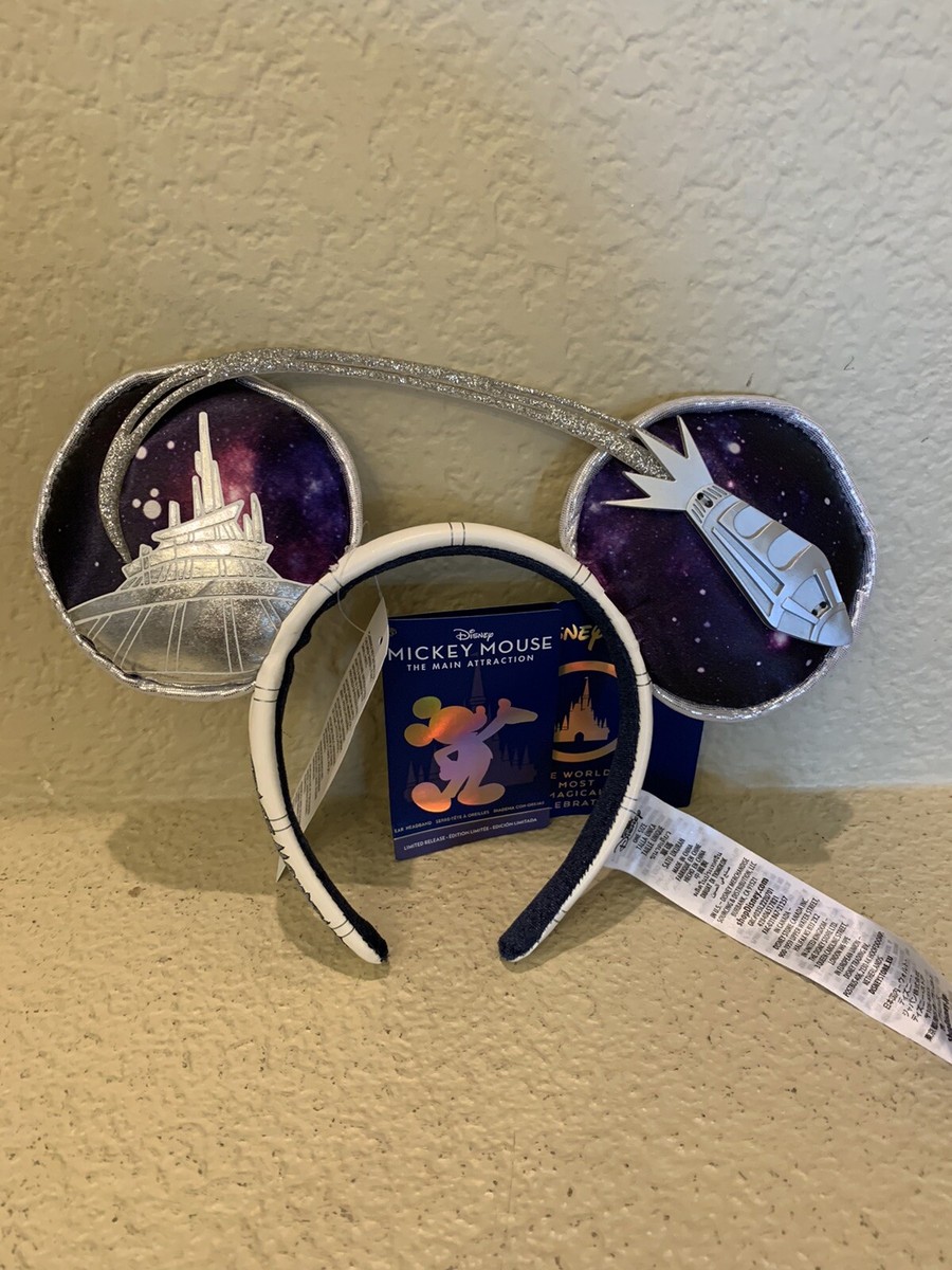 Disney The Main Attraction Space Mountain Mickey Mouse Ear Headband January 2022 Mickey Mouse: The Main Attraction – Space Mountain – Minnie  main image 2