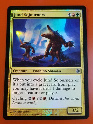 mtg jund card draw 1x Jund Sojourners | FOIL | Alara Reborn | MTG Magic Cards