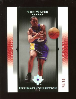 2005-06 ULTIMATE COLLECTION VON WAFER PLATINUM RED #131 24/50 RC