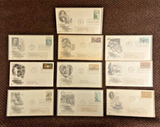 First Day Cover Misc Lot 1964 - 1972 - lot of 10
