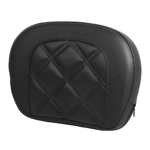 Almohadilla de respaldo Sissy Bar para pasajero trasero con soporte para Harley Touring Electra Glide - Imagen 13 de 15