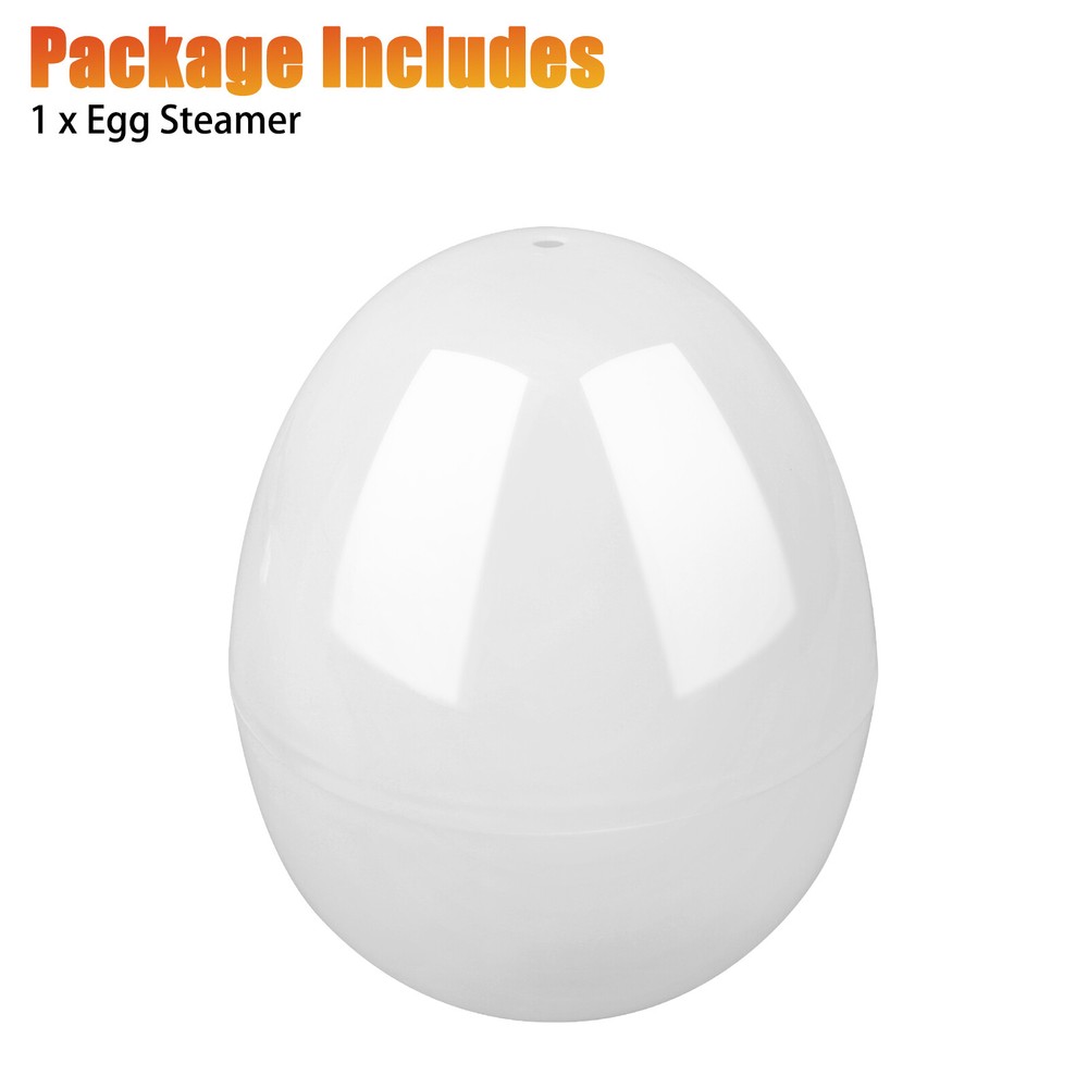 Microwave Egg Cooker for 4 Eggs Boiler Poacher Steamer Easy Peel Design Kitchen