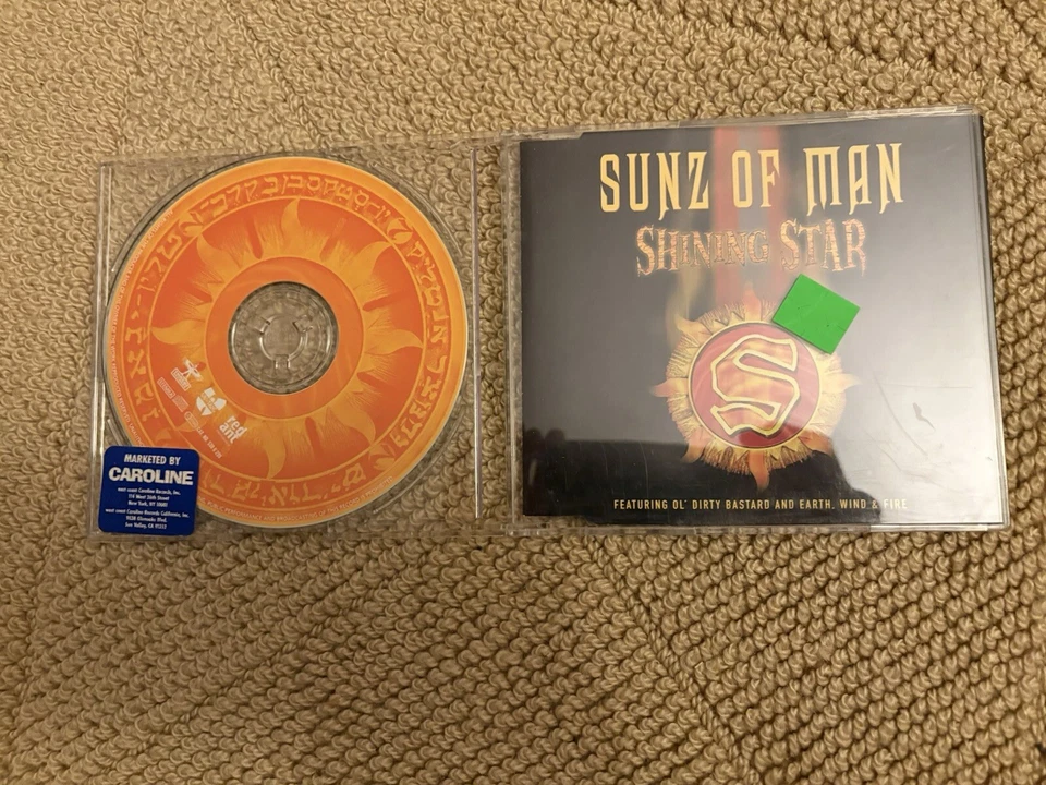 Shining Star Sunz of Man CD Ol Dirty Bastard Earth Wind and Fire Wu-Tang Clan Foto 3 de 3