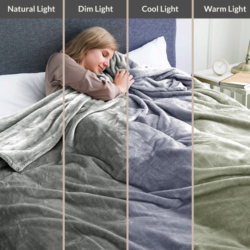 Summer Blanket for Night Sweats Lightweight Breathable Blanket Double Side - Picture 31 of 126