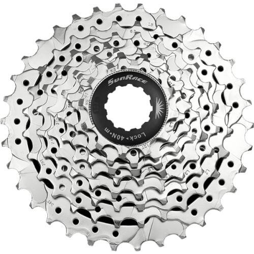 Sunrace Cassette 8v. m66 11 34 vtt pour shimano sram nickel (11 13 15 18 21 24 28 34) | 23.22 €   Culture Vélo