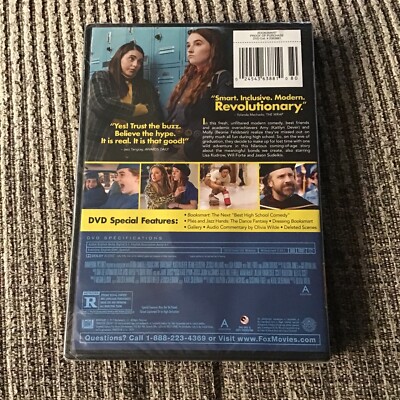 BOOKSMART 2019 DVD BRAND NEW BEANIE FELDSTEIN 20th CENTURY PRINT