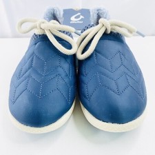 OluKai Mahiki Slipper Shoes Women  s 6 Blue Sherpa Lined Slip-On Slippers NWT