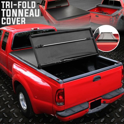 Lock Soft Tri Fold Tonneau Cover Fit Ford F150 2014 2018 5 5ft Short Bed