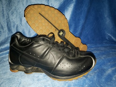 brown nike shox for men
