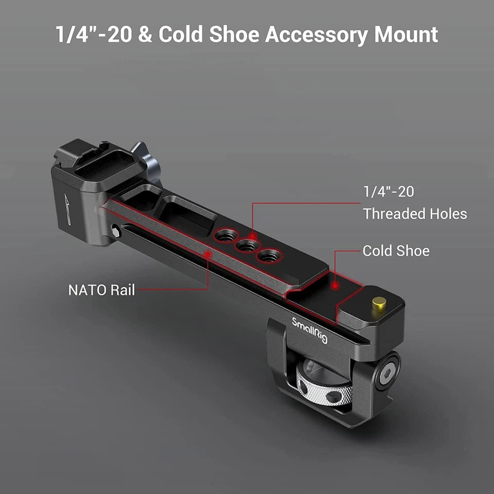 SmallRig Monitor Mount for DJI Ronin-S Ronin-SC Zhiyun Crane 3 Weebill LAB 2386 - Image 2 of 4