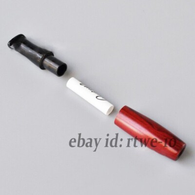 NEW Rosewood Wood Cigarette Holder Wooden Smoking Pipe Extender Short