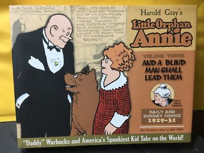 Harold Gray's The Complete Little Orphan Annie 3 IDW A Blind Man Shall Lead NEW 