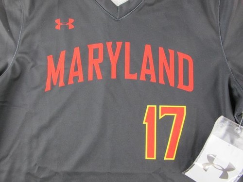Under Armour NEW Authentic MARYLAND TERRAPINS Mens L Showtime Baseball Jersey - Picture 3 of 12