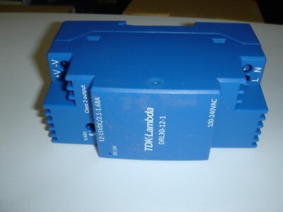 TDK-Lambda DRL-30-12-1  DIN Rail Power Supply NEW in Box