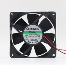 For SUNON KDE1208PTV3 12V 0.1A 0.8W 80 80 25mm cooling fan 2pin 3pin