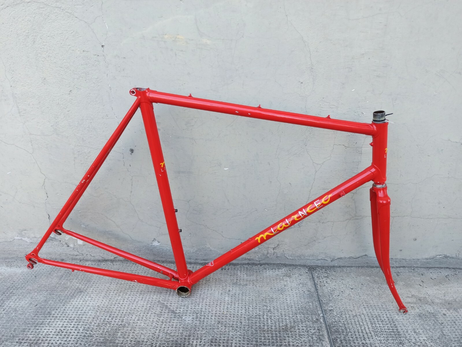 vintage telaio frame corsa road Marco Line Dossena Carlo 55 X 55