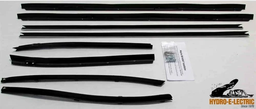 1971-1975 Pontiac Grandville Convertible Window Felt Beltline Weatherstrip Set