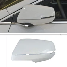 For Cadillac XTS 2013-2018 LH White Rearview Mirror Shell Side Wing Mirror Cover