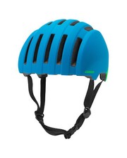 Carrera Casco per Bicicletta Precinct Blau Pianura Lavabili Imbottitura Interna