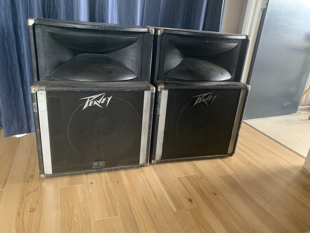 peavey sp2 black widow speakers