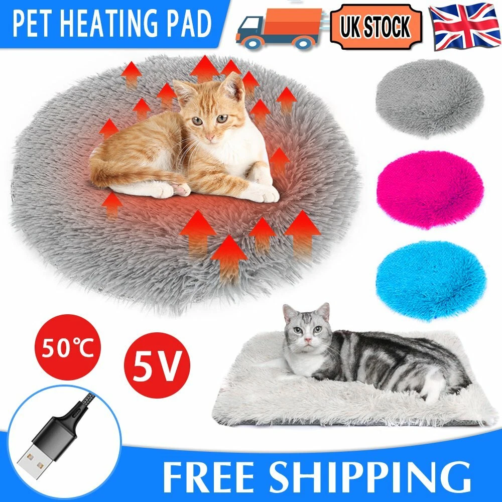 Pets Heating Pads Cat Dog Electric Heat Mat Heated Bed Puppy