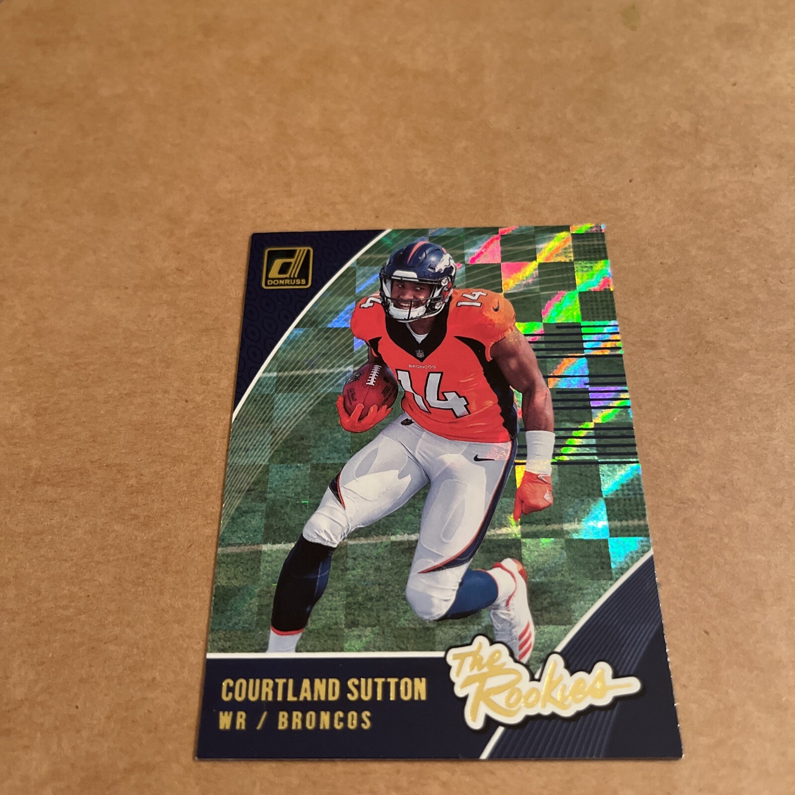 2018 Donruss Courtland Sutton Denver Broncos The Rookies Free Shipping