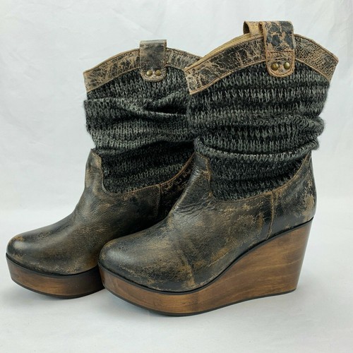 Bed Stu Boots Bruges Distressed Leather 