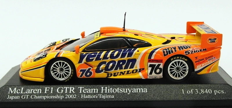 Minichamps 1/43 Scale Model Car 530 224376 - McLaren F1 GTR Japan GT 2002 - Image 4 of 4