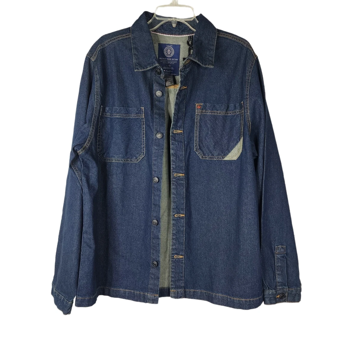 Buffalo david sales bitton denim shirt