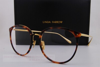 Brand New Linda Farrow Eyeglass Frames KINGS LFL/747 035 Tortoise