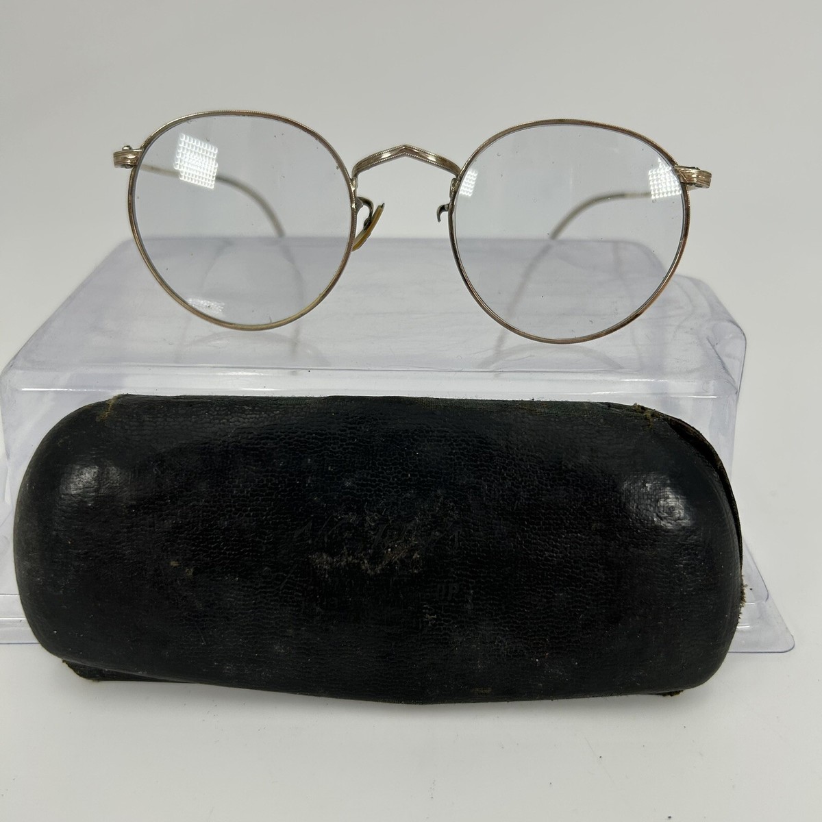 Vintage American Optical Ful-Vue 1/10 12k GF Eyeglasses Gold 