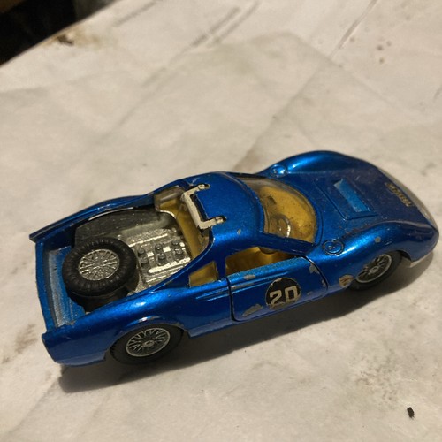 1960s Vintage Dinky Toys Ferrari Dino No 216 For Resto - Picture 4 of 8