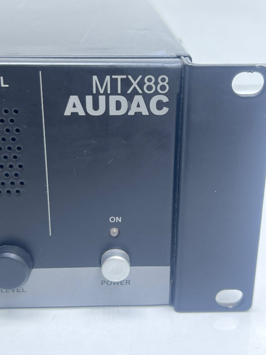 AUDAC MTX88 8-ZONE AUDIO MATRIX | eBay