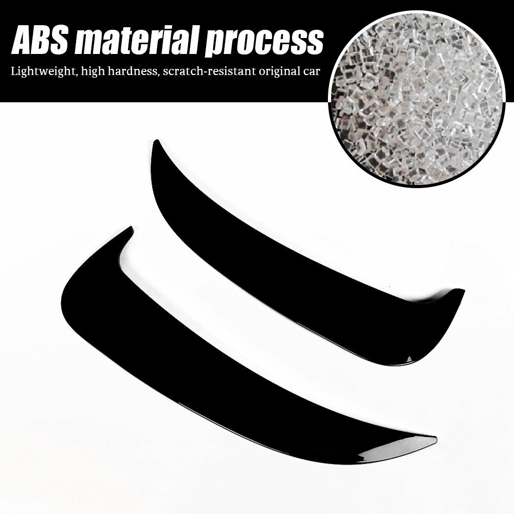 4X Front & Rear Fender Panel Side Body Flare Scoops Trim for Dodge Charger 2011+