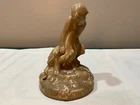 Rookwood beige “Joe turtle”  1921 #2336 - 7/2" h flower frog