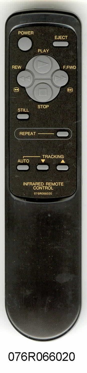 EMERSON ORION OEM 0766099020 VCR REMOTE + A FREE SIMPLE REMOTE | eBay