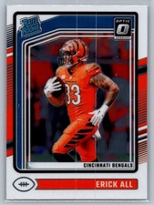2024 Donruss Optic #233 Erick All Jr. RC Rated Rookie Bengals