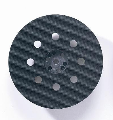 Plateau auto-agrippant 125mm pour ponceuse excentrique à 8 trous entraxe 65mm