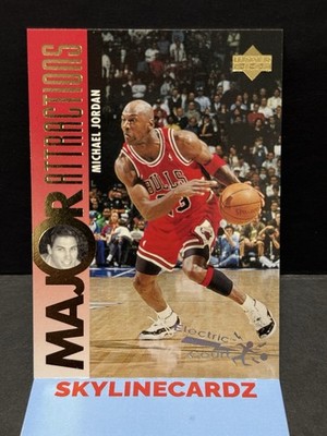 1995-96 Upper Deck - Major Attractions Michael Jordan #337 Electric Court
