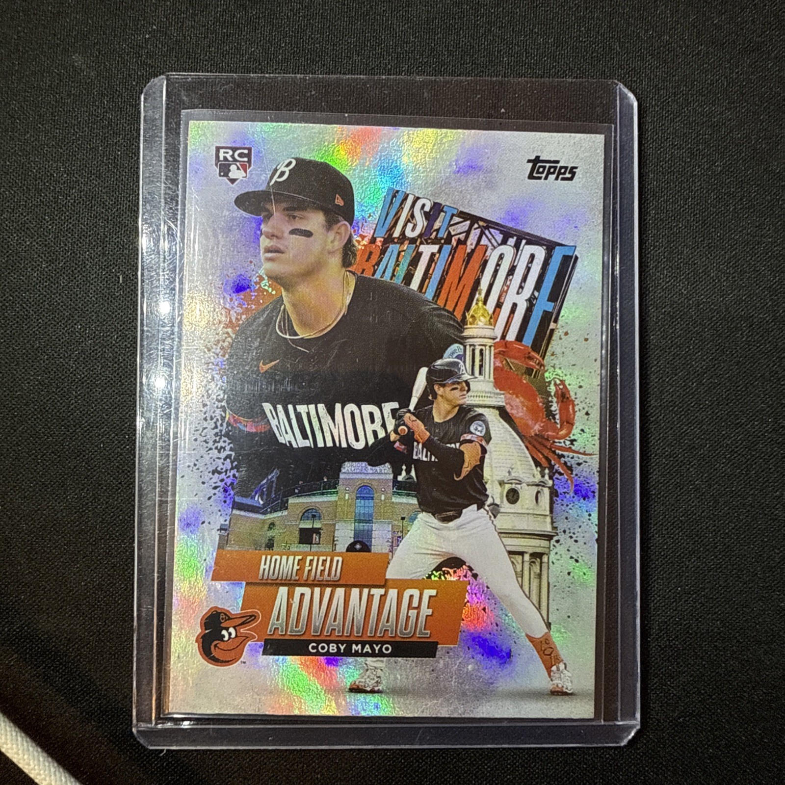 2025 Topps Series 1 - Home Field Advantage Coby Mayo #HA-14 (RC)