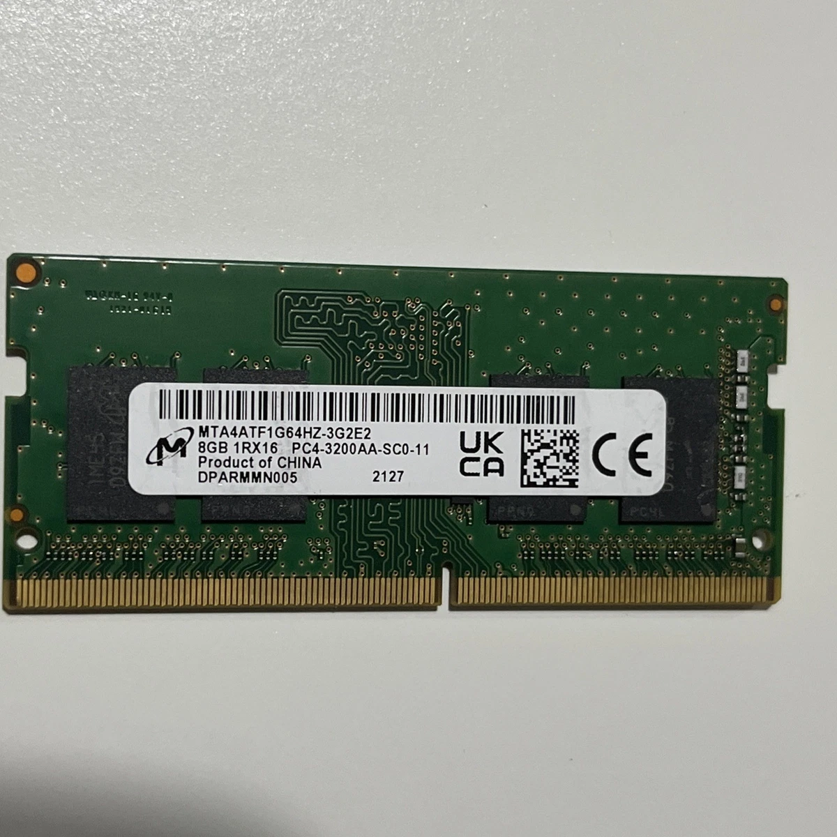 Preços baixos em Micron SO-DIMM SDRAM DDR4 de 8 GB de memória (RAM