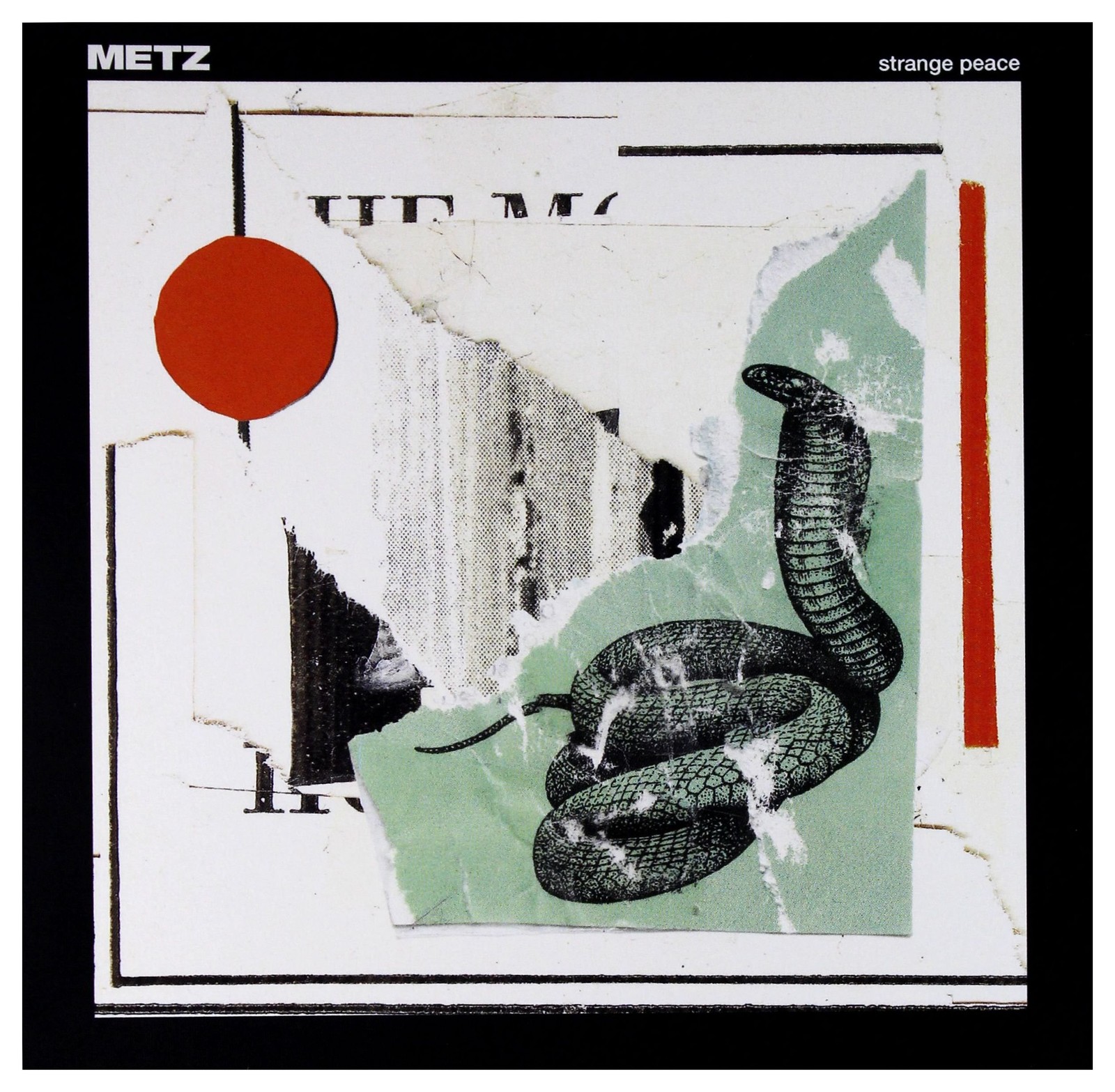 Metz Strange Peace CD SPCD1199 NEW