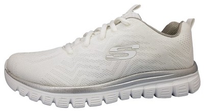 Skechers Graceful Get Connected Sportschuhe Damen Trainingsschuhe Laufschuh Weiß