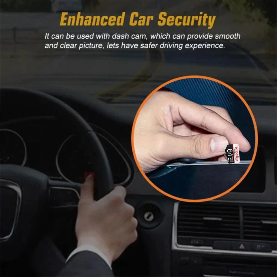 Micro SD Memory Card High Speed 32GB 64GB Class 10, A2, U3, Phone Dashcam Tablet - Image 4 of 4