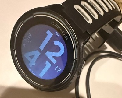 COROS Pace M1 Smart Fitness Watch Black Used-Works Great-with Coros Charger 2019