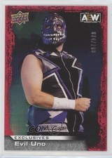 2022 Upper Deck AEW All Elite Wrestling Exclusives 74/100 Evil Uno #24 d9r