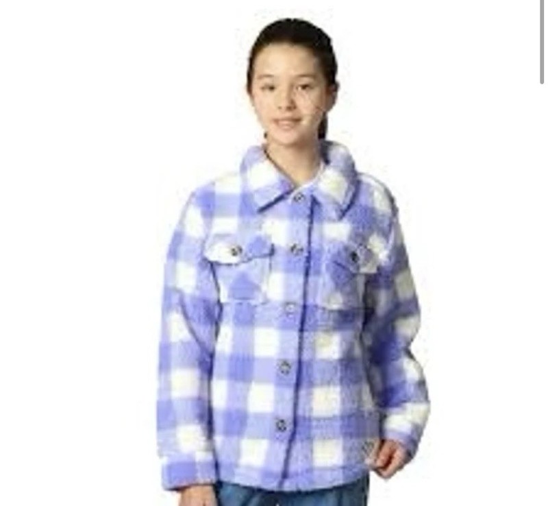 $5 Start Bid —Roxy youth fkeece button up jacket small 7/8